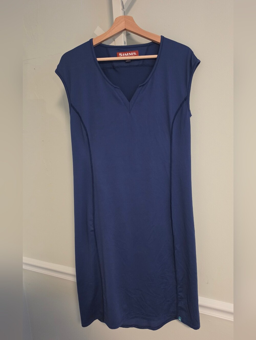 Simms Drifter Dress Medium Navy COR3 Quick Dry Gorpcore Fishing Outdoor - Picture 9 of 10